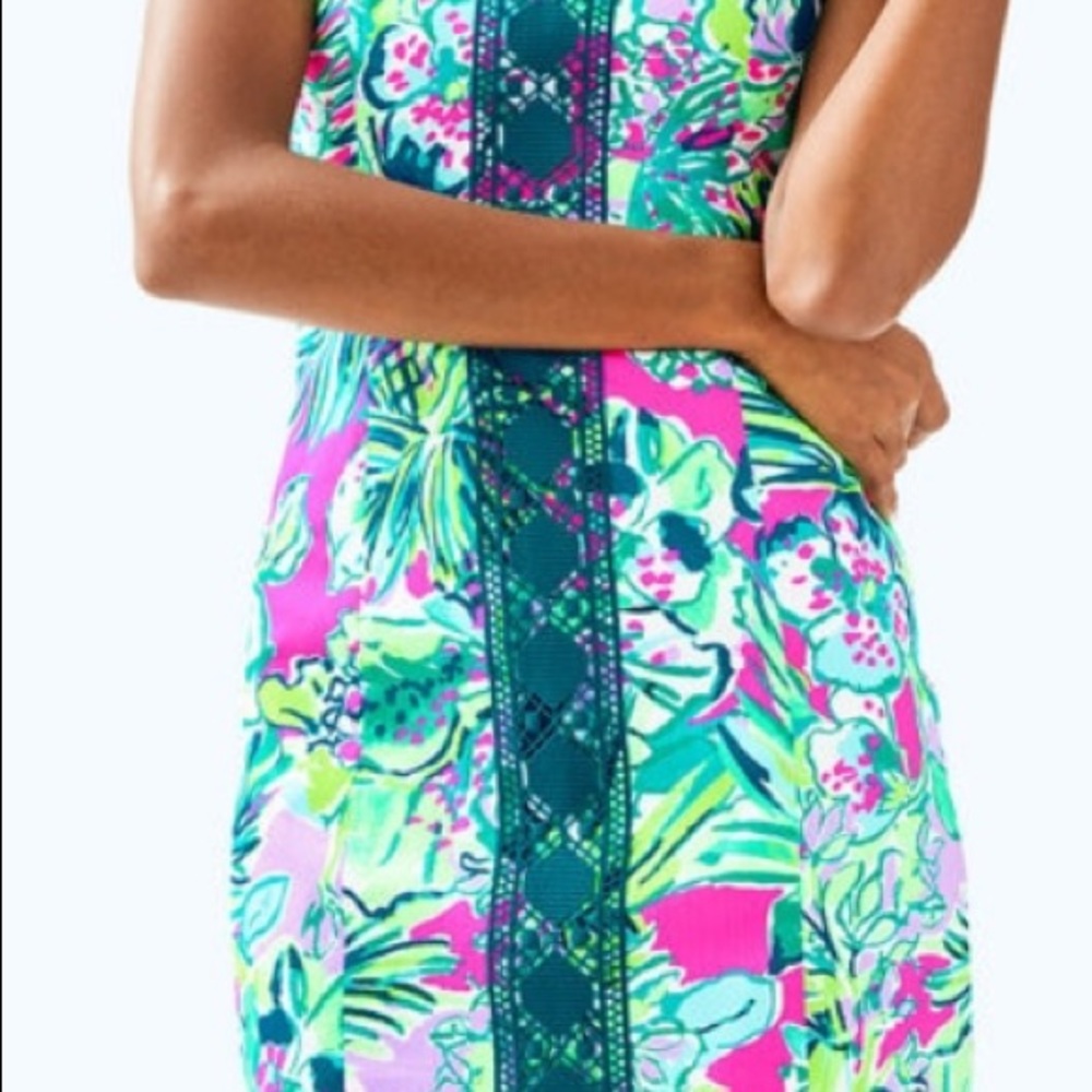 🎉HP🎉 Lilly Pulitzer "Vena” Stretch Shift Dress